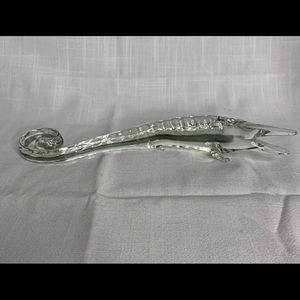 murano mid century modern Crocidile Animal 9”